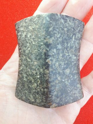 Authentic Hourglass Bannerstone Found in Blackford Co.  Indiana 7