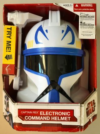 Star Wars Captain Rex Electronic Helmet Mask Clone Wars Arc Trooper