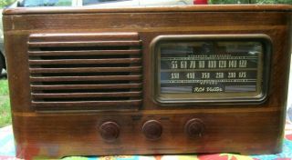 Vintage 1940/1941 Rca Victor Model 14bt2 Battery Operated Radio