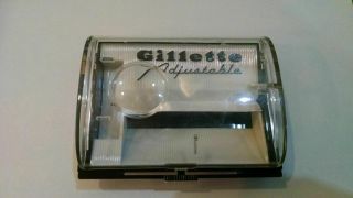 Vintage Razor - - - Gillette Fat Boy Adjustable Razor Case - - - {Case Only} 2