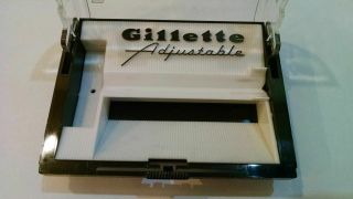 Vintage Razor - - - Gillette Fat Boy Adjustable Razor Case - - - {Case Only} 3