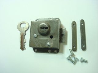 10l Lock For Automatic Electric 3 Slot Payphone Vault Door.  Gray Also