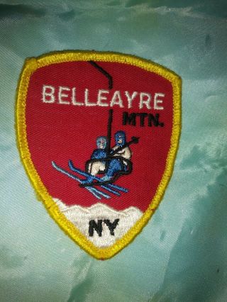 Belleayre Mountain Vintage Nos Skiing Ski Patch York Resort Souvenir Travel