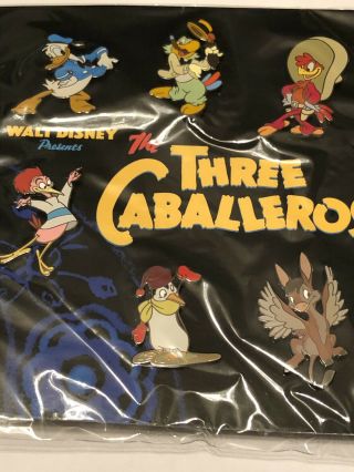 Disney Three Caballeros 60th Anniversary 37435 (6) Pin Set Le 1500 On Card