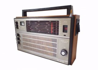 Vintage Soviet Russian Ussr Radio Selena Type B 216 Lw Am Fm 5sw