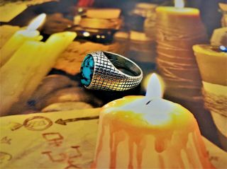 Xxx Fame Powerful Baphomet Infernal Vortex Ring - Made On Order - Occult Haunted