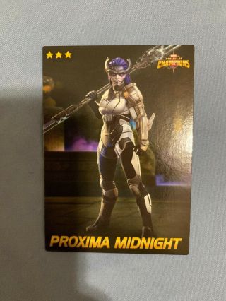 Marvel Contest Of Champions Dave & Busters Non - Foil 52/75 Proxima Midnight Rare