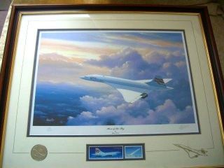 Concorde " Hero Of The Sky " - By Barry G Price - Limited Edition With