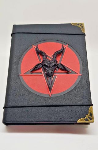 Book Of Shadows Baphomet Satan Pentagram