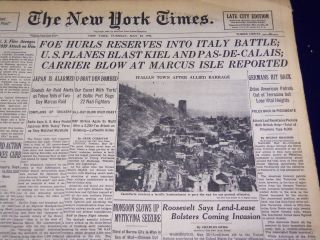 1944 May 23 York Times - Foe Hurls Reserves Into Italy Battle - Nt 814