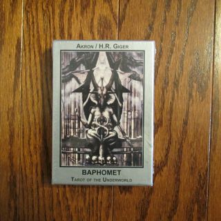 Baphomet: Tarot Of The Underworld By H.  R.  Giger - Akron Edition - &