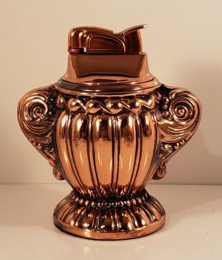 Vintage Evans Copper Plated Table Lighter