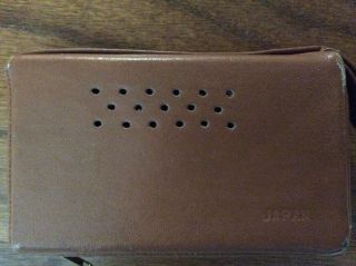 Vintage Airline 1130 Transistor radio with Leather Case 5