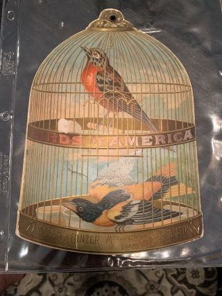 1888 Allen & Ginter Birds Of America Album