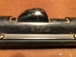 Vintage Weaver Rifle Scope 22 Tip - Off Atq Hunting Patent No.  2803907 2