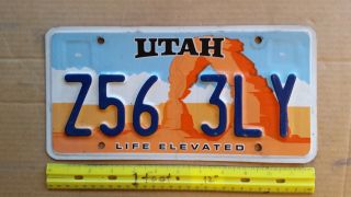 License Plate,  Utah,  Life Elevated,  Hologram,  Arches National Park,  Z 56 3 Ly