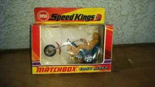 Matchbox Speed Kings Easy Rider Motorcycle K47 1/43 Bad Box Item