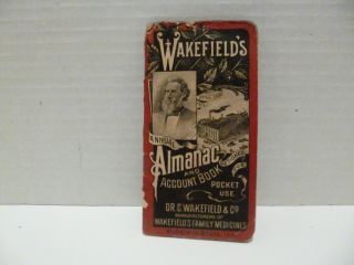 Vintage 1902 - 1903 Wakefield 