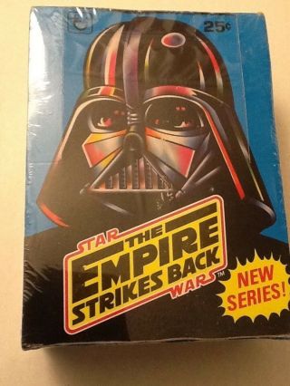 Star Wars The Empire Strikes Back 2nd Edition Trading Cards Box By Topps