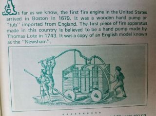 First Water Vintage Booklet The History of American LaFrance 1832 - 1972 2
