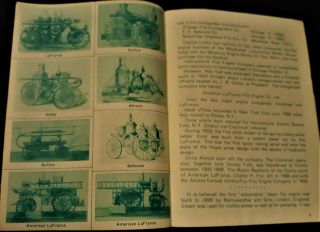 First Water Vintage Booklet The History of American LaFrance 1832 - 1972 5