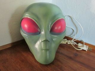Trendmaster 1995 Alien Head Blow - Mold Sci - Fi Halloween Decor