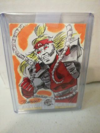 2018 Fleer Ultra X - Men Omega Red Sketch Card