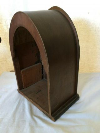 VIntage Majestic Cathedral Radio Model 194 Wood Cabinet Case Shell ONLY 6