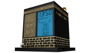 Mirac Kaaba Azan Prayer Nimaz Clock,  Islamic Table Adhaan Reminder Azan Saati.