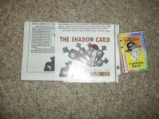 Harry Anderson Shadow Card & Fanning Deck