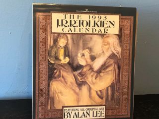 J.  R.  R.  Tolkien Calendar 1993 Featuring All Art By Alan Lee