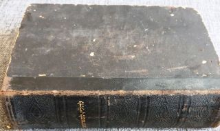 1873 Ladino Bible Rare Judaica Jewish Constantinople Turkey Wow Torah