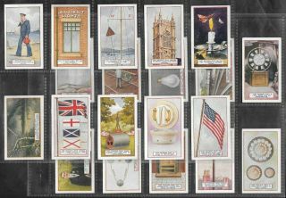 GALLAHER 1924 INTERESTING (KNOWLEDGE) FULL 100 CARD SET  THE REASON WHY 2
