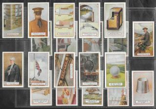 GALLAHER 1924 INTERESTING (KNOWLEDGE) FULL 100 CARD SET  THE REASON WHY 4