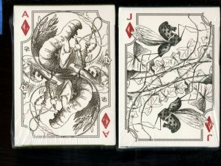 Wonderland Deck & Looking - Glass Deck Playing Cards Limited Edition of 500 2