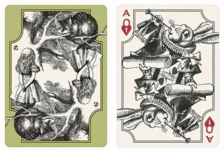 Wonderland Deck & Looking - Glass Deck Playing Cards Limited Edition of 500 4