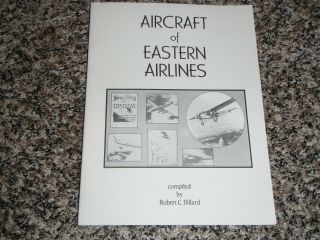 Old Aircraft Of Eastern Airlines Booklet