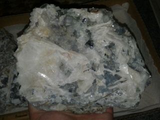 Two fluorite specimens,  Mex - Tex mine,  Bingham,  Socorro County,  Mexico P71 5