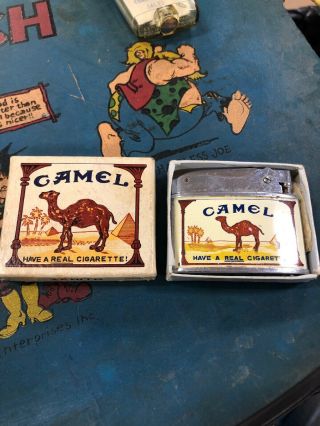 Vintage Camel Zenith Lighter Made In Japan 2