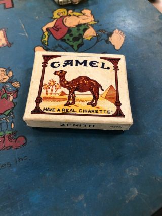 Vintage Camel Zenith Lighter Made In Japan 3