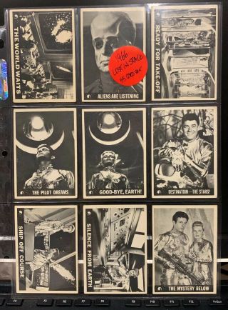 1966 Lost In Space 55 Card Set Good