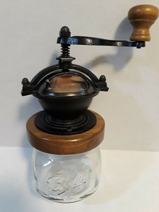 Pre - Owned Ball Jar Coffee Mill/grinder