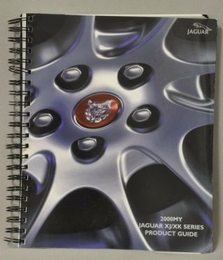 Jaguar 2000 Xj/xk Product Guide Spiral Bound Large