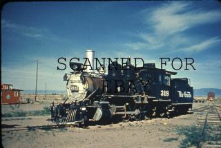 1940s D&rgw Denver & Rio Grande Western 318 Vintage 35mm Slide