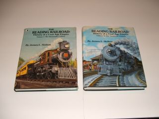 The Reading Railroad: History Of A Coal Age Empire Volume 1 & 2 James L.  Holton