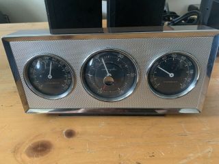 Vintage Airguide Weather Station Barometer Thermometer Hygrometer 2