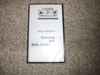 Geno Munari Concave And Belly Strippers Vhs Tape