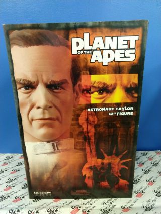 Sideshow Collectibles Astronaut Taylor Beard Version 12 " Planet Of The Apes Nib