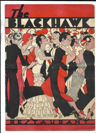 1934 Blackhawk Restaurant In Chicago Art Deco Year 