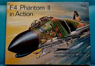 F4 Phantom Ii In Action Aircraft 5 Squadron/signal Publications Model Ref